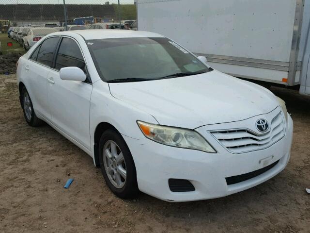 4T4BF3EK7AR060002 - 2010 TOYOTA CAMRY WHITE photo 1