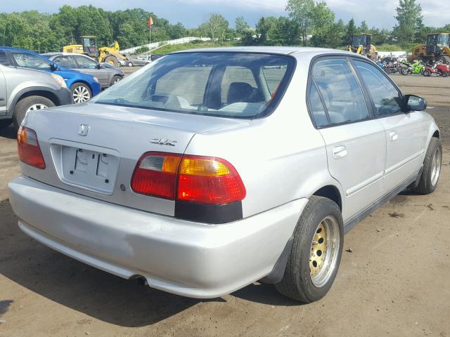 2HGEJ661XYH524366 - 2000 HONDA CIVIC BASE SILVER photo 4