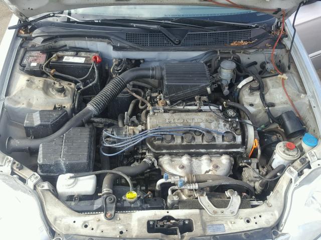 2HGEJ661XYH524366 - 2000 HONDA CIVIC BASE SILVER photo 7