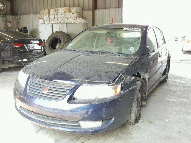 1G8AL58B37Z128036 - 2007 SATURN ION LEVEL BLUE photo 2