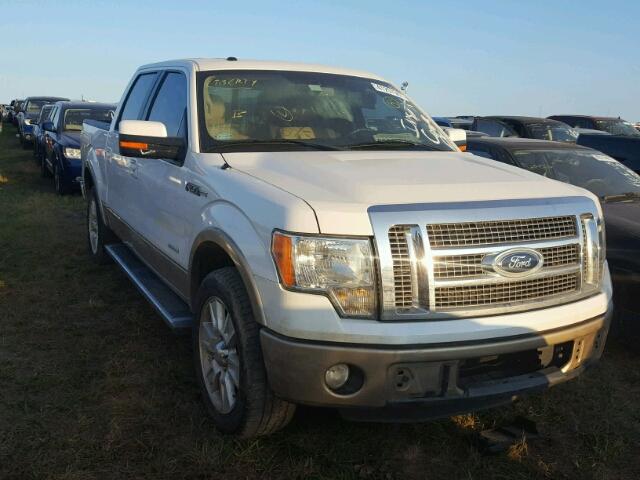 1FTFW1CT8BKD81236 - 2011 FORD F150 SUPER WHITE photo 1