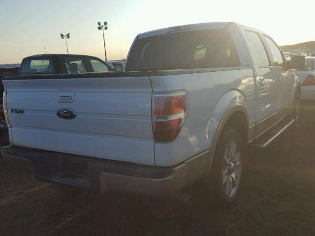 1FTFW1CT8BKD81236 - 2011 FORD F150 SUPER WHITE photo 4