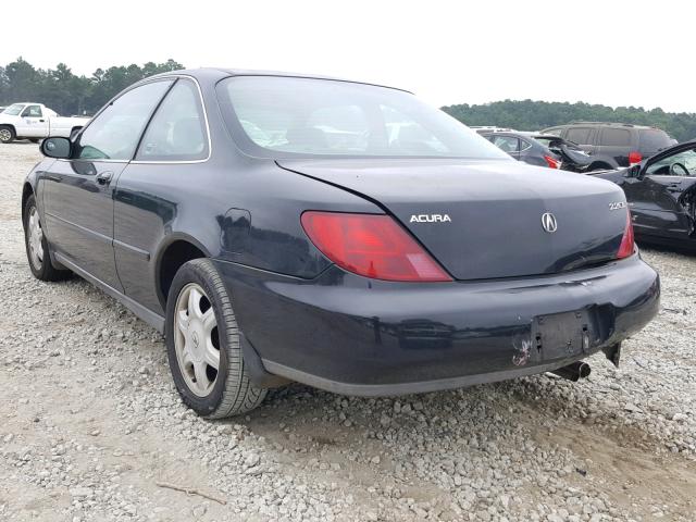 19UYA1257VL018677 - 1997 ACURA 2.2CL BLACK photo 3