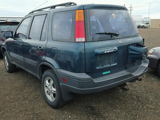 JHLRD1860WC097513 - 1998 HONDA CR-V GREEN photo 3