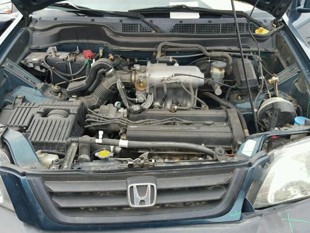 JHLRD1860WC097513 - 1998 HONDA CR-V GREEN photo 7