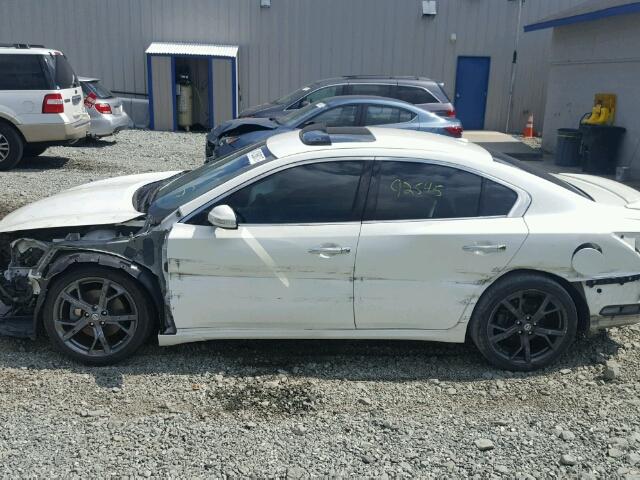 1N4AA5AP3DC802739 - 2013 NISSAN MAXIMA WHITE photo 9