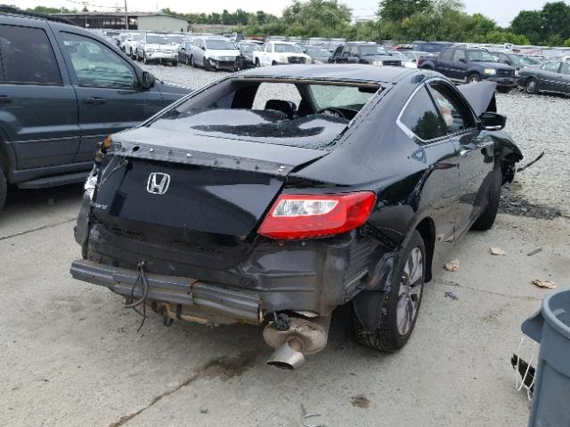 1HGCT1B32DA009267 - 2013 HONDA ACCORD LX- BLACK photo 4