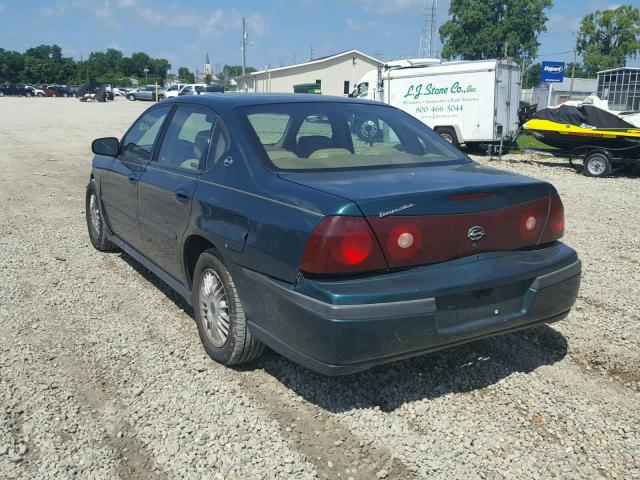 2G1WF55K5Y9159932 - 2000 CHEVROLET IMPALA GREEN photo 3