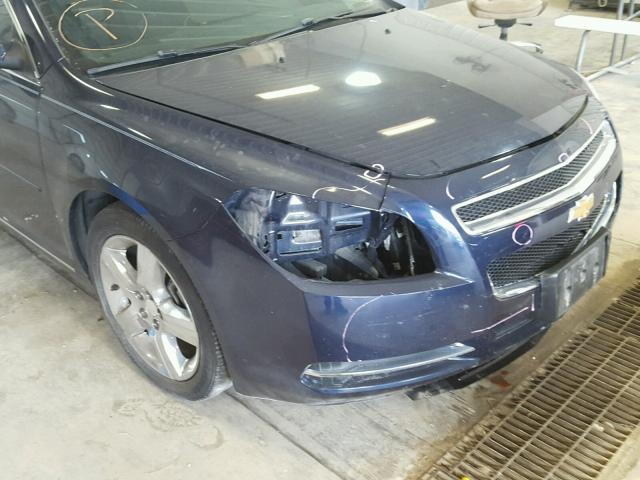 1G1ZC5E06CF295040 - 2012 CHEVROLET MALIBU 1LT BLUE photo 9