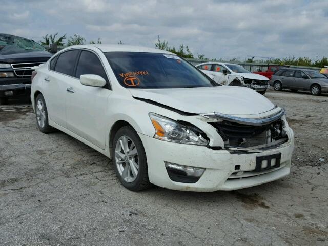 1N4AL3AP8DC210994 - 2013 NISSAN ALTIMA 2.5 WHITE photo 1