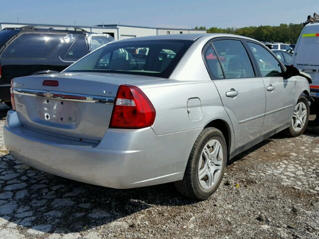 1G1ZS58N48F120254 - 2008 CHEVROLET MALIBU LS SILVER photo 4