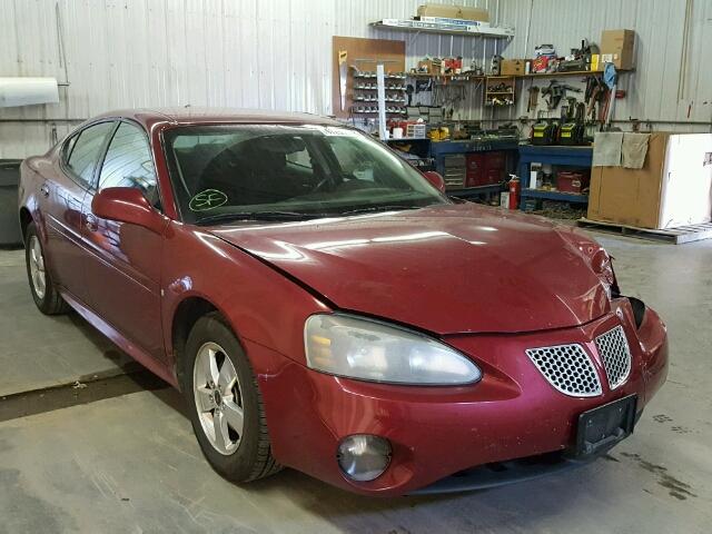 2G2WP582561188444 - 2006 PONTIAC GRAND PRIX წითელი ფოტო 1