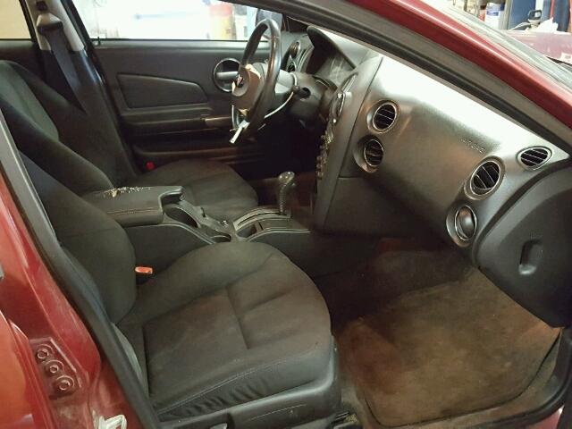 2G2WP582561188444 - 2006 PONTIAC GRAND PRIX წითელი ფოტო 5