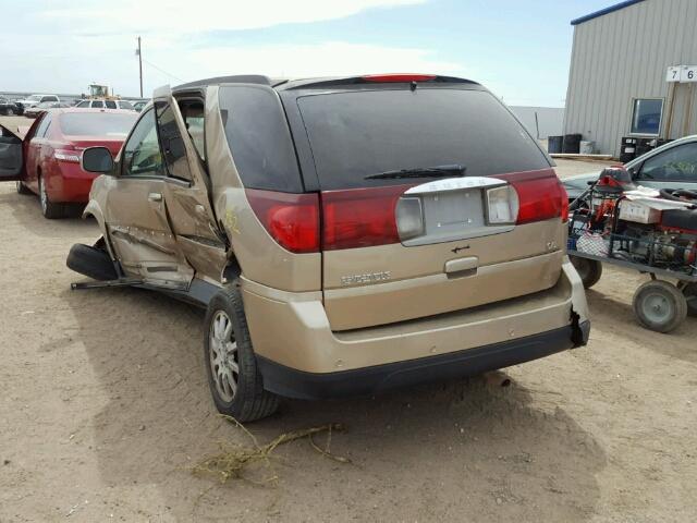 3G5DA03L16S659931 - 2006 BUICK RENDEZVOUS GOLD photo 3