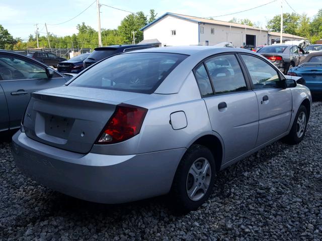 1G8AG52F43Z153649 - 2003 SATURN ION LEVEL SILVER photo 4