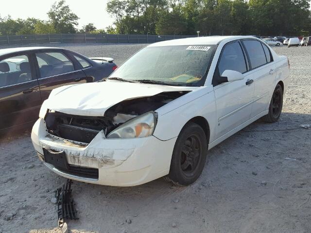 1G1ZT58N57F130870 - 2007 CHEVROLET MALIBU LT WHITE photo 2