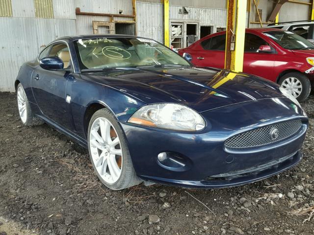 SAJWA43B785B25205 - 2008 JAGUAR XK BLUE photo 1