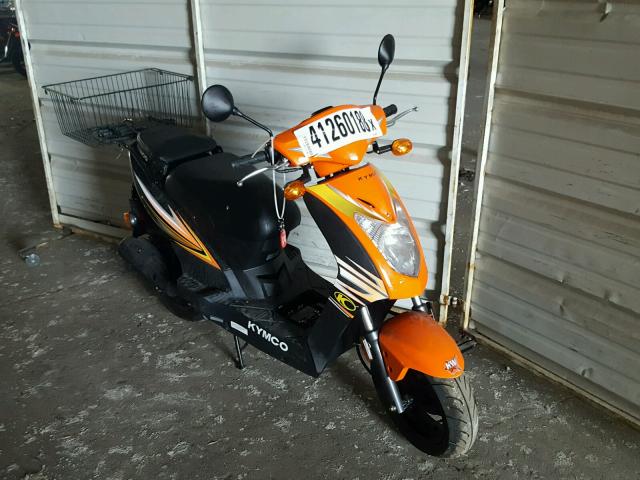 LC2U6A037HC000259 - 2017 KYMCO USA INC AGILITY 50 ORANGE photo 2