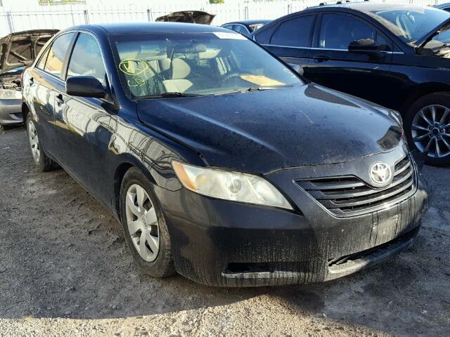 4T1BE46K17U501424 - 2007 TOYOTA CAMRY NEW BLACK photo 1