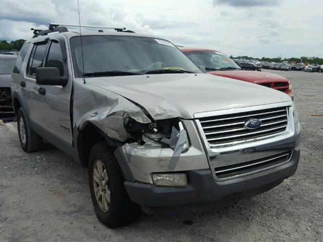 1FMEU73E16UB64199 - 2006 FORD EXPLORER X SILVER photo 1