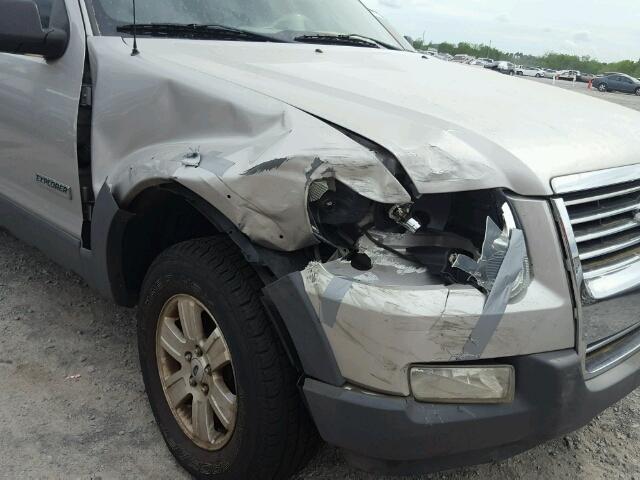 1FMEU73E16UB64199 - 2006 FORD EXPLORER X SILVER photo 9