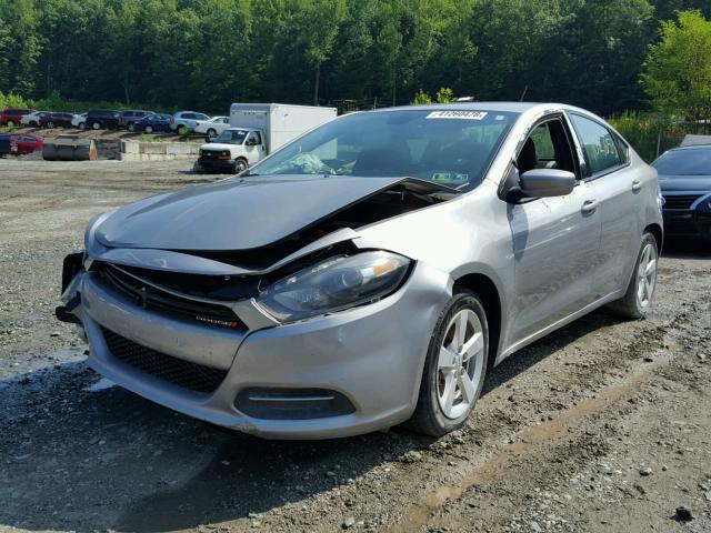 1C3CDFBB3FD193396 - 2015 DODGE DART SXT GRAY photo 2