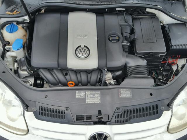 WVWAB71K78W096614 - 2008 VOLKSWAGEN RABBIT WHITE photo 7