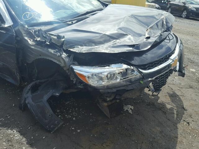 1G11C5SL2EF242785 - 2014 CHEVROLET MALIBU 1LT GRAY photo 9