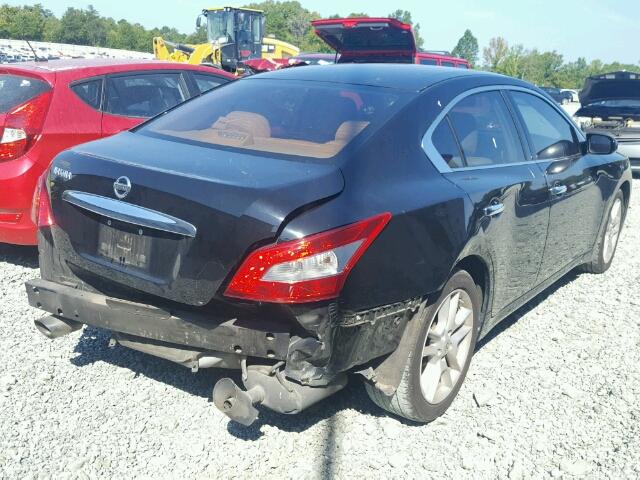 1N4AA5AP4AC830481 - 2010 NISSAN MAXIMA S SILVER photo 4