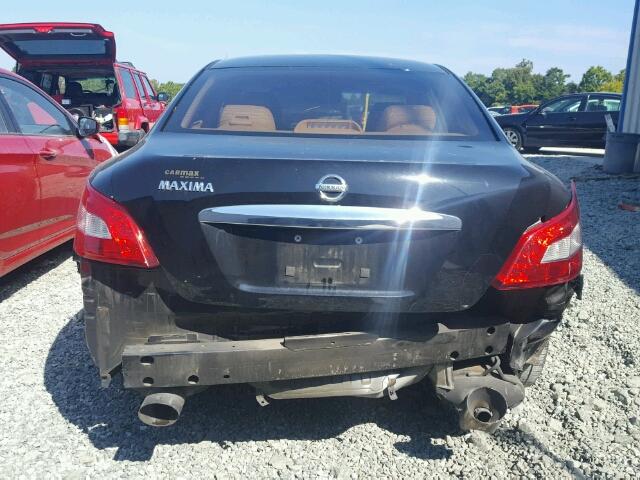 1N4AA5AP4AC830481 - 2010 NISSAN MAXIMA S SILVER photo 9