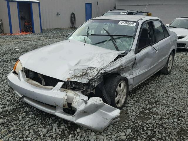 JM1BJ2214Y0280069 - 2000 MAZDA PROTEGE ES 银色 照片 2