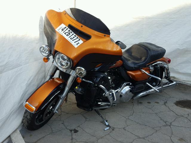 1HD1KEL11EB694627 - 2014 HARLEY-DAVIDSON FLHTK ELEC 橙色 照片 2