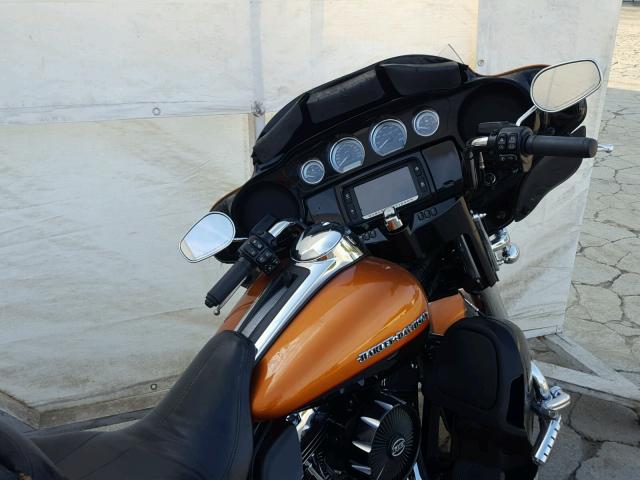 1HD1KEL11EB694627 - 2014 HARLEY-DAVIDSON FLHTK ELEC 橙色 照片 5