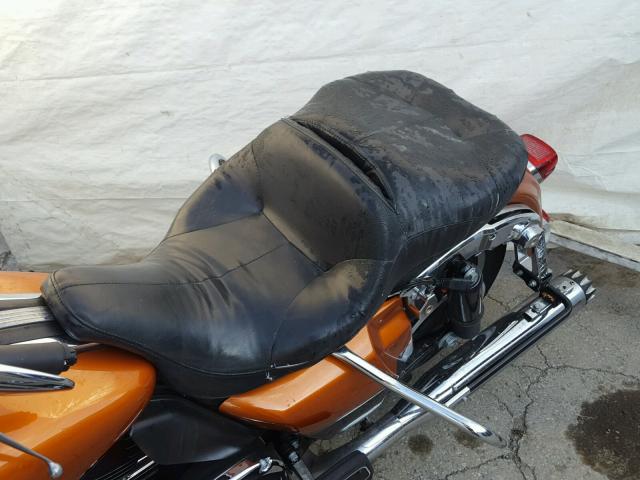 1HD1KEL11EB694627 - 2014 HARLEY-DAVIDSON FLHTK ELEC 橙色 照片 6