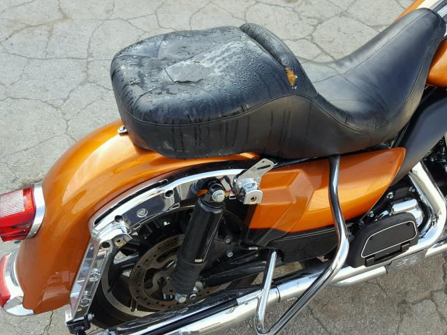 1HD1KEL11EB694627 - 2014 HARLEY-DAVIDSON FLHTK ELEC 橙色 照片 9