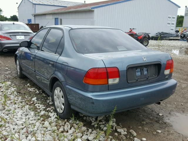 2HGEJ6628WH532021 - 1998 HONDA CIVIC DX BLUE photo 3