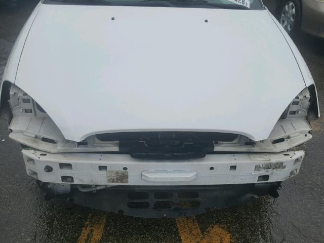 1FAFP55213A222175 - 2003 FORD TAURUS SES WHITE photo 7