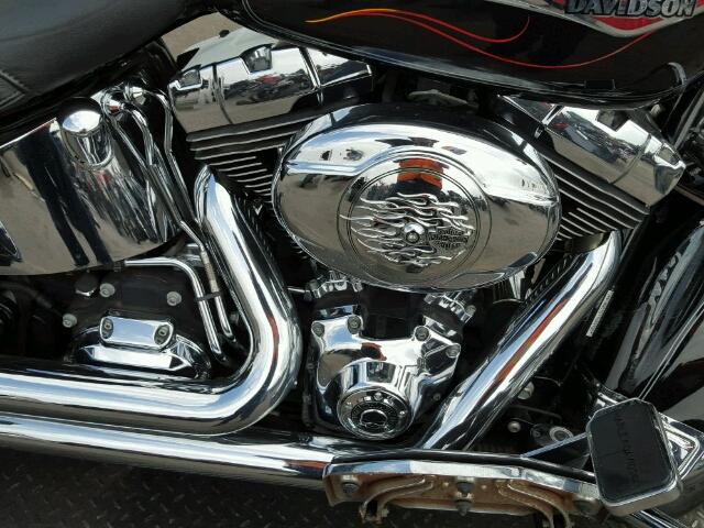 1HD1BW5397Y084785 - 2007 HARLEY-DAVIDSON FLSTC BLACK photo 7