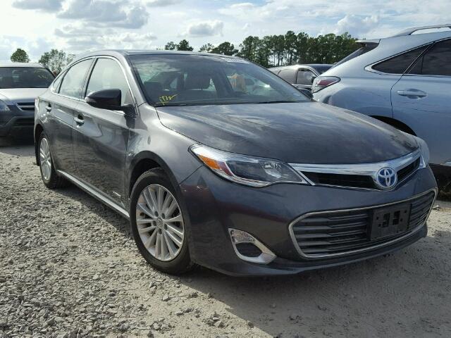 4T1BD1EBXDU001423 - 2013 TOYOTA AVALON HYB GRAY photo 1