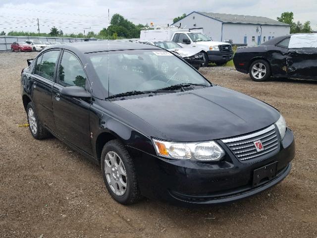 1G8AJ55FX6Z194661 - 2006 SATURN ION LEVEL BLACK photo 1