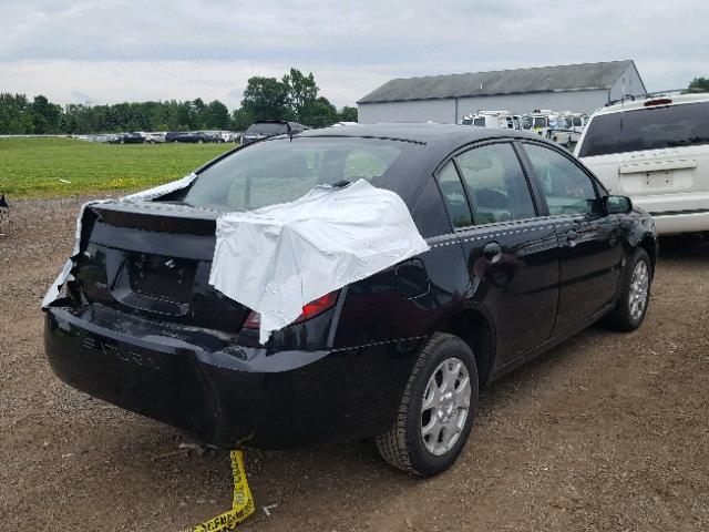 1G8AJ55FX6Z194661 - 2006 SATURN ION LEVEL BLACK photo 4