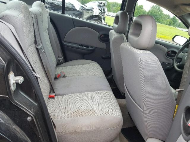 1G8AJ55FX6Z194661 - 2006 SATURN ION LEVEL BLACK photo 6