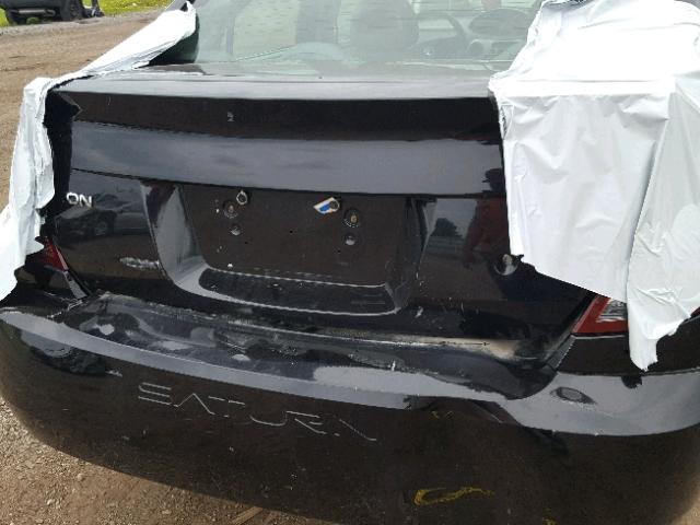 1G8AJ55FX6Z194661 - 2006 SATURN ION LEVEL BLACK photo 9