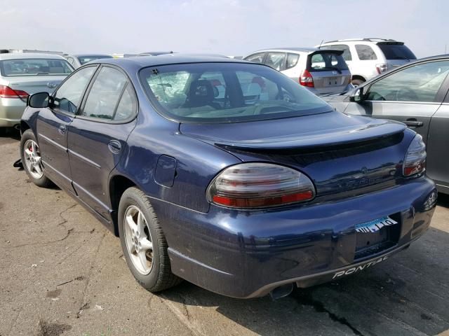 1G2WP52K51F165627 - 2001 PONTIAC GRAND PRIX ლურჯი ფოტო 3