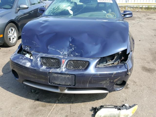 1G2WP52K51F165627 - 2001 PONTIAC GRAND PRIX ლურჯი ფოტო 9