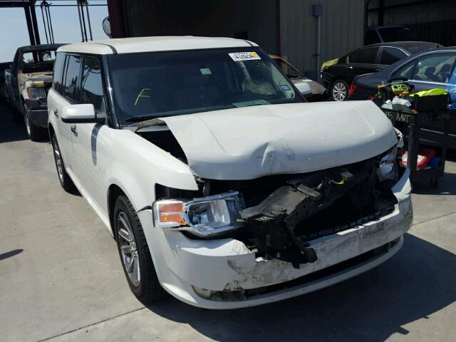 2FMEK62C89BB08903 - 2009 FORD FLEX SEL WHITE photo 1