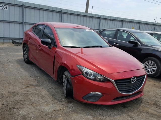 JM1BM1T7XE1127271 - 2014 MAZDA 3 SV RED photo 1