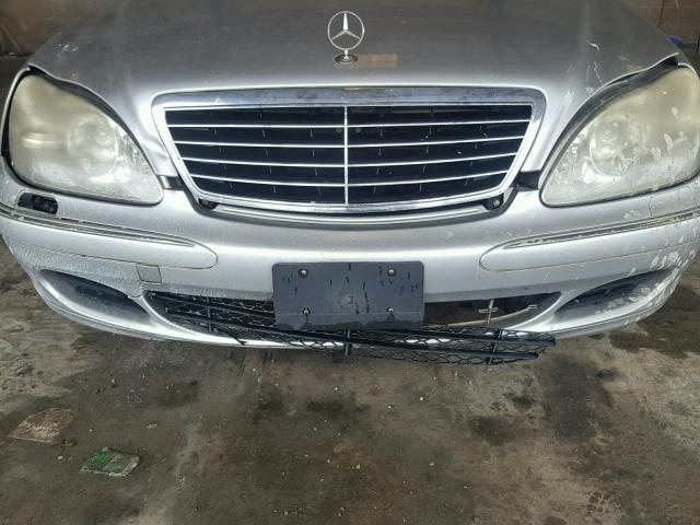 WDBNG84J86A482592 - 2006 MERCEDES-BENZ S 500 4MAT SILVER photo 9