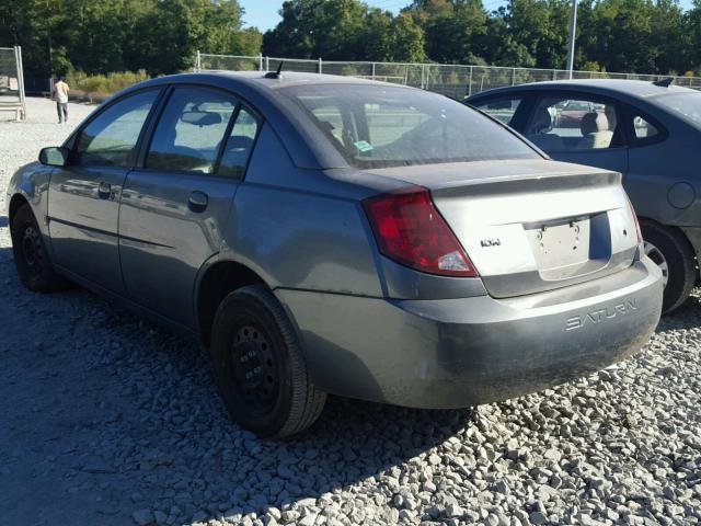 1G8AJ55F87Z103999 - 2007 SATURN ION LEVEL GRAY photo 3