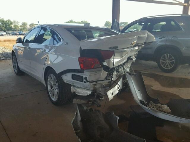 2G1115SL5F9136931 - 2015 CHEVROLET IMPALA WHITE photo 3